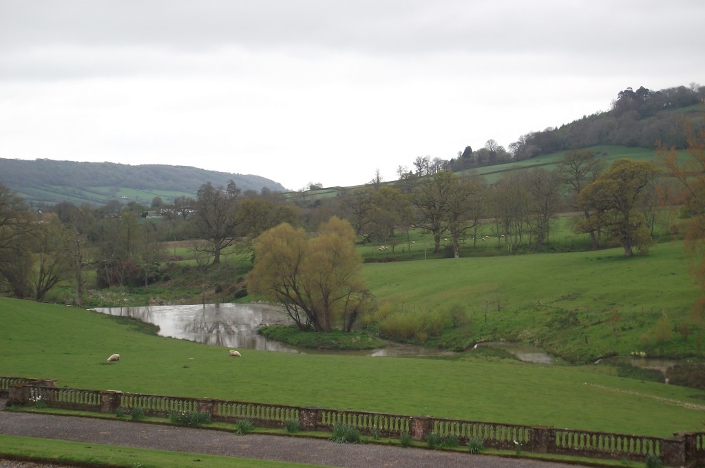 The view from Sidbury Manor