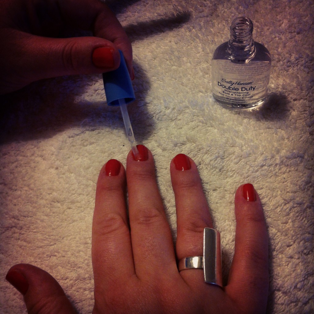 Sally Hansen Double Duty top coat
